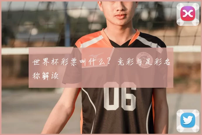 世界杯彩票叫什么？竞彩与足彩名称解读