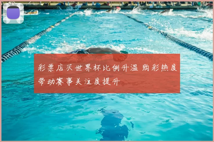 彩票店买世界杯比例升温 购彩热度带动赛事关注度提升