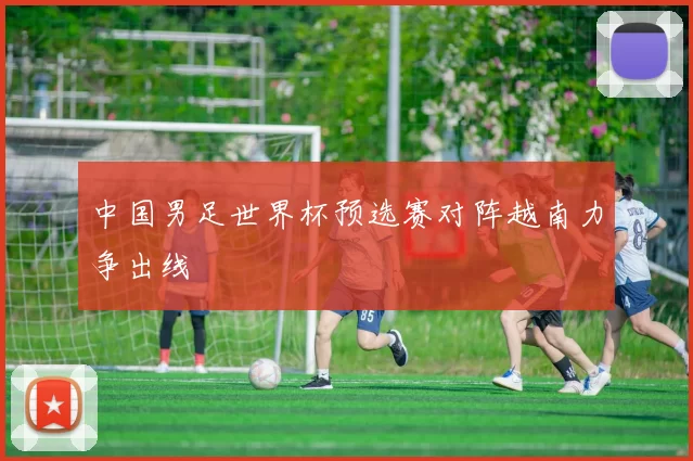中国男足世界杯预选赛对阵越南力争出线