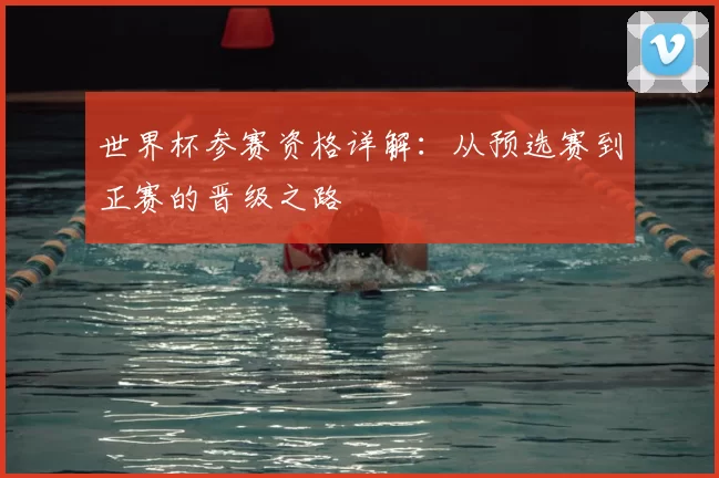 世界杯参赛资格详解：从预选赛到正赛的晋级之路